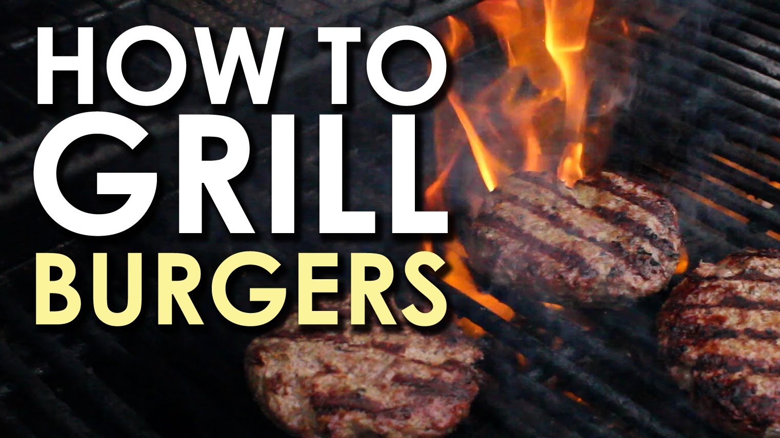 A burger grilling on the grill during summer.