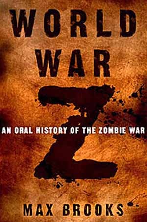 World War Z audiobook cover art featuring lessons and survival.