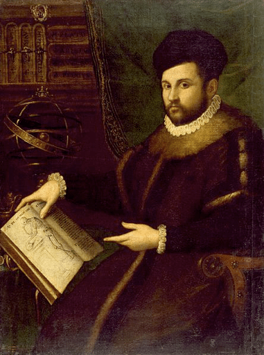 Cristobal Mendez reading book illustration. 
